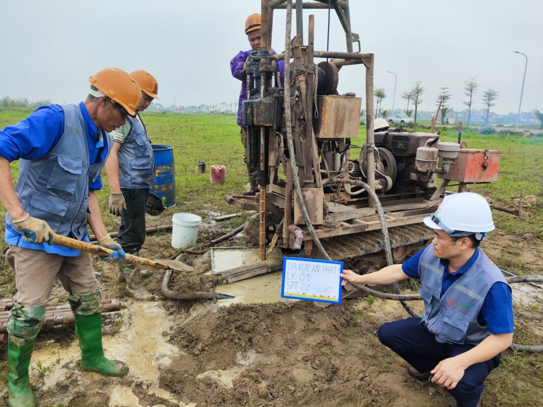 Khoan khảo sát địa hình công trình